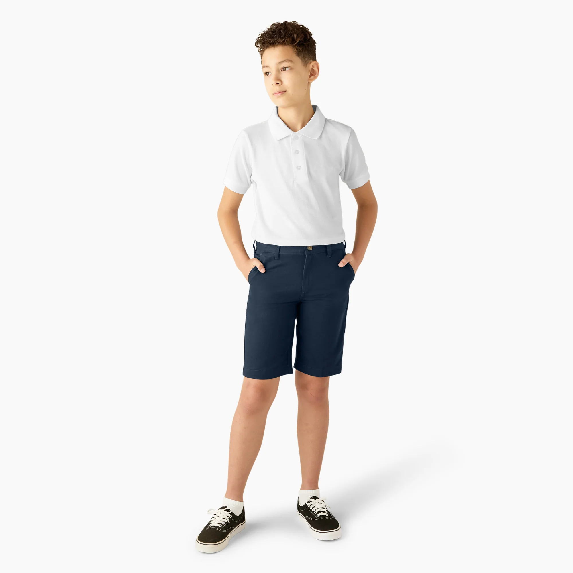 Boys' FLEX Slim Fit Shorts, 8-20 - Image 4