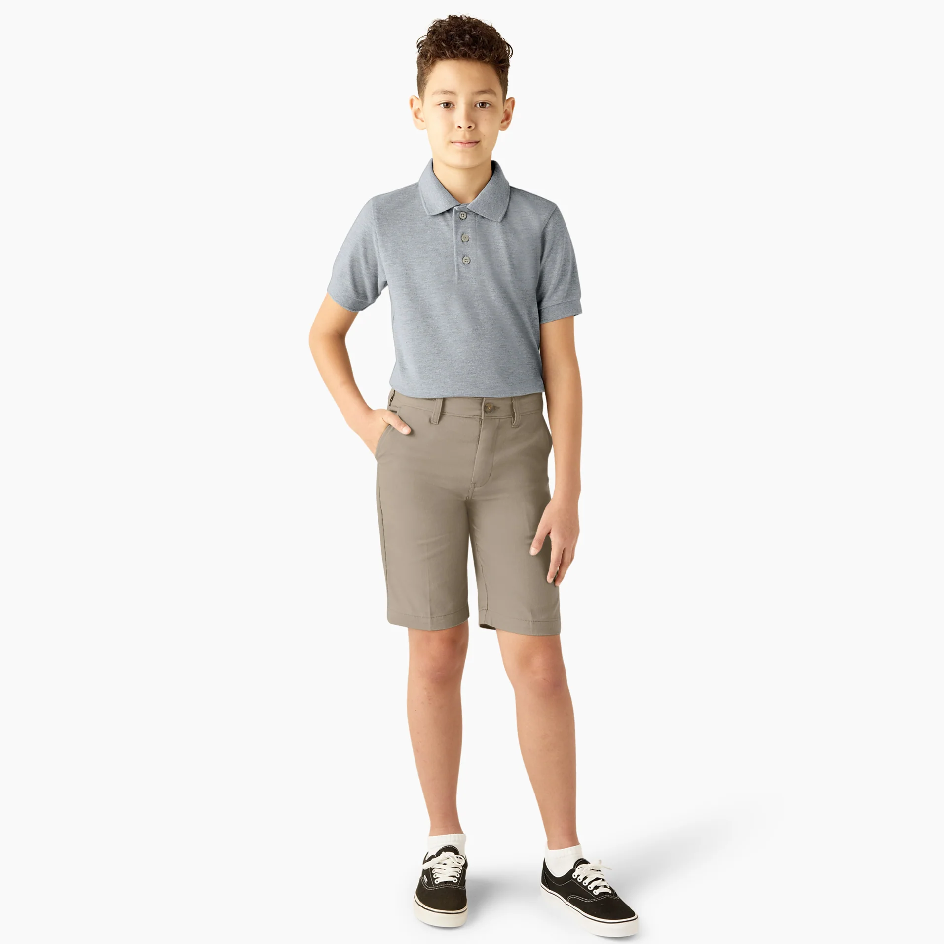 Boys' FLEX Slim Fit Shorts, 8-20 - Image 4