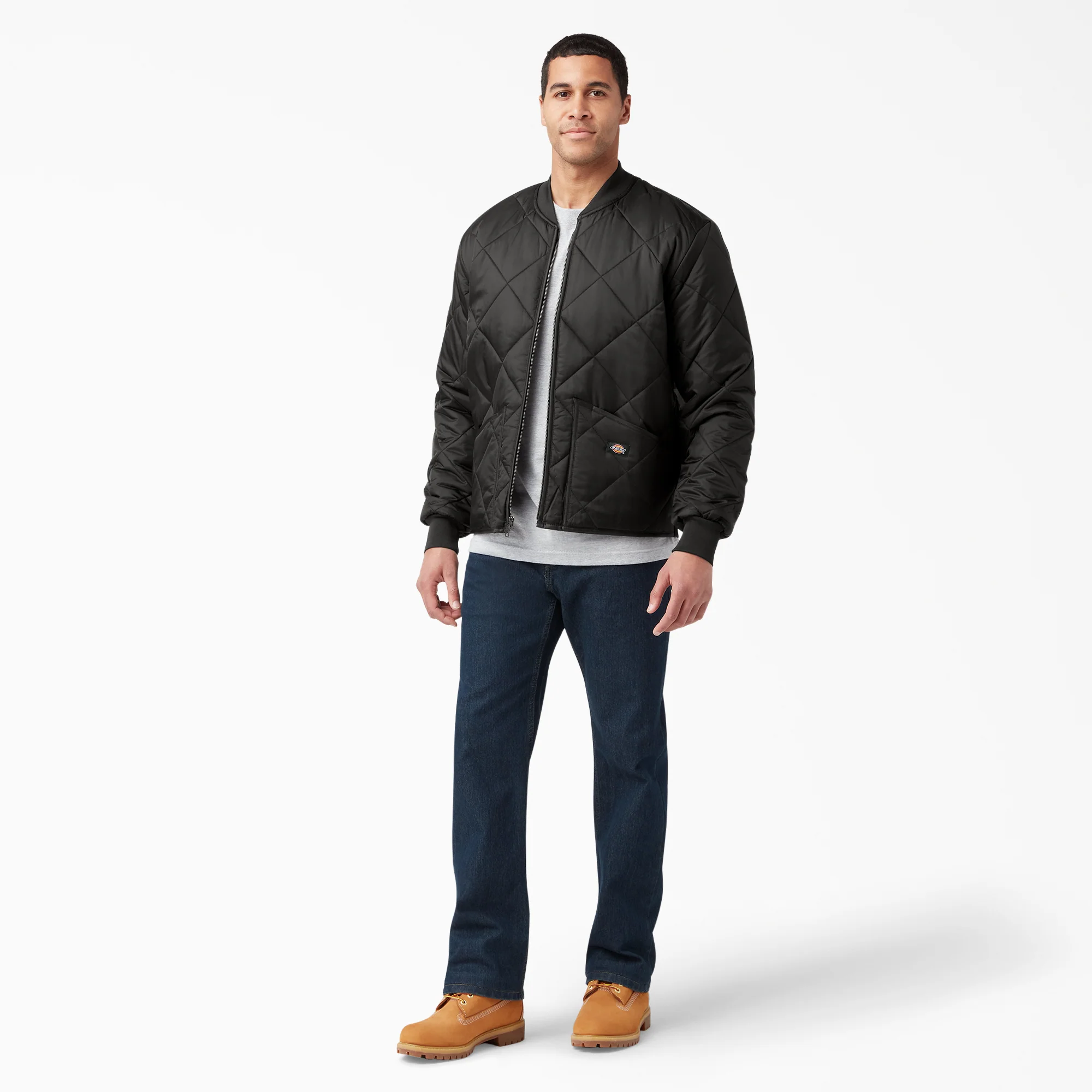 Diamond Quilted Jacket - Image 4
