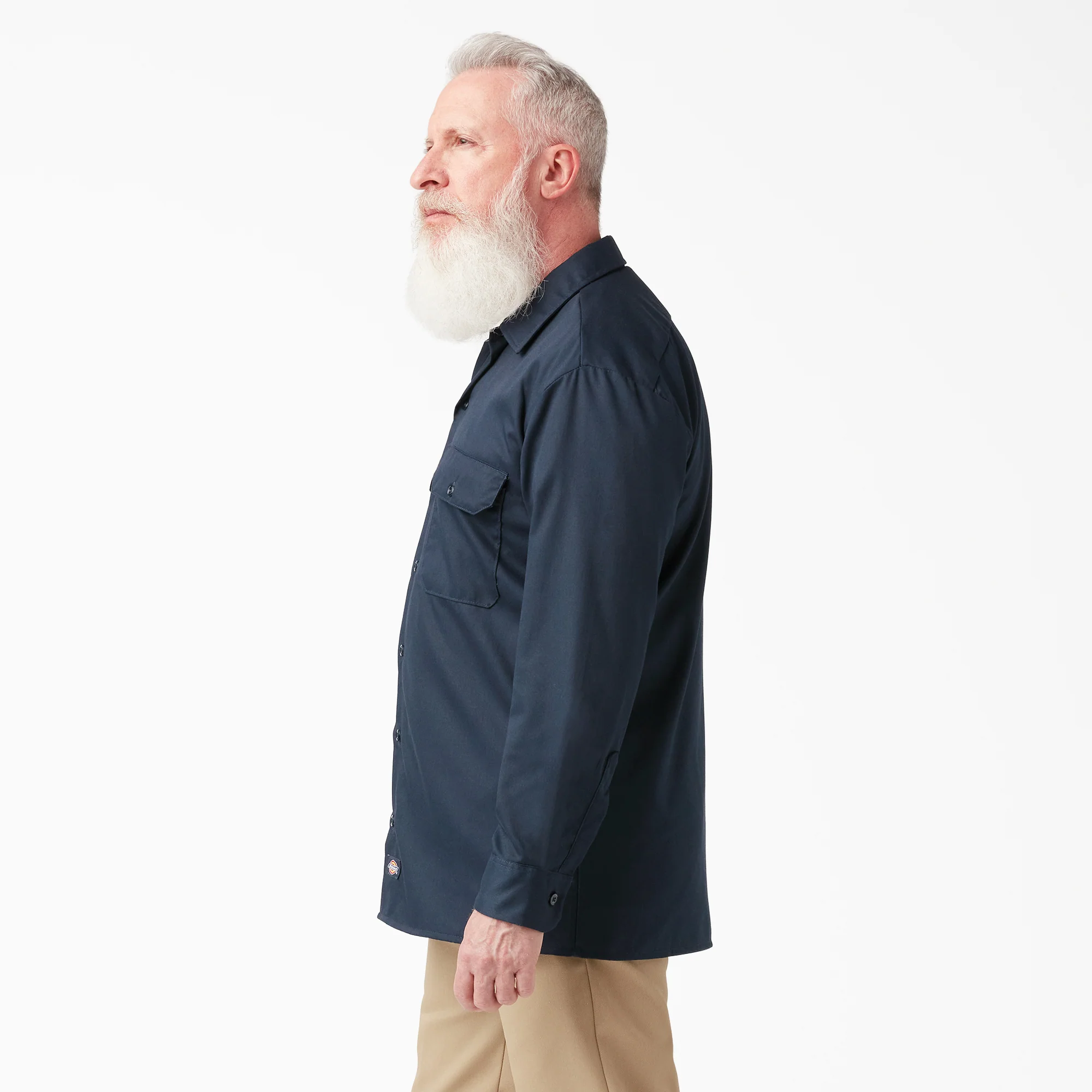 FLEX Relaxed Fit Long Sleeve Work Shirt - Image 3