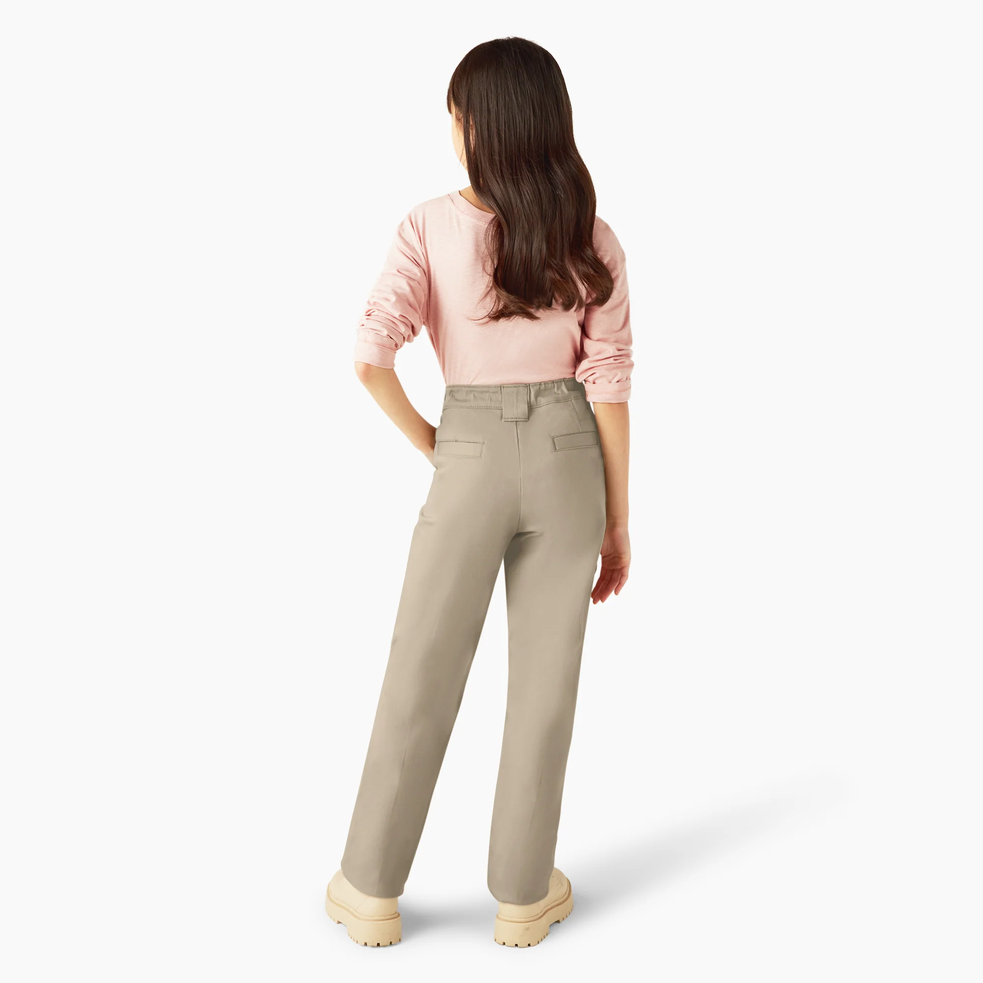 Girls' Slim Fit Pants, 4-20 - Image 5