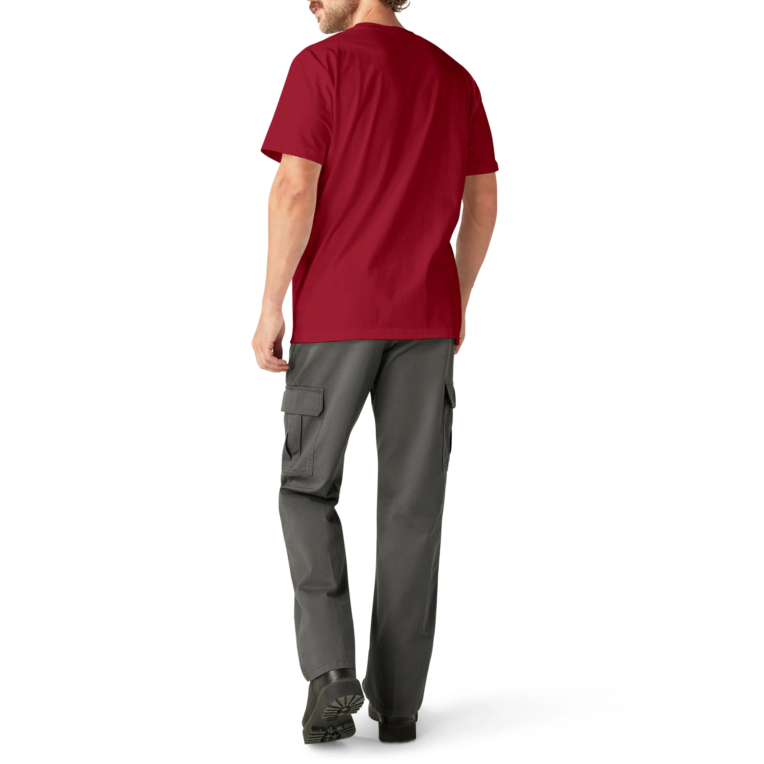 Heavyweight Short Sleeve Pocket T-Shirt - Image 5