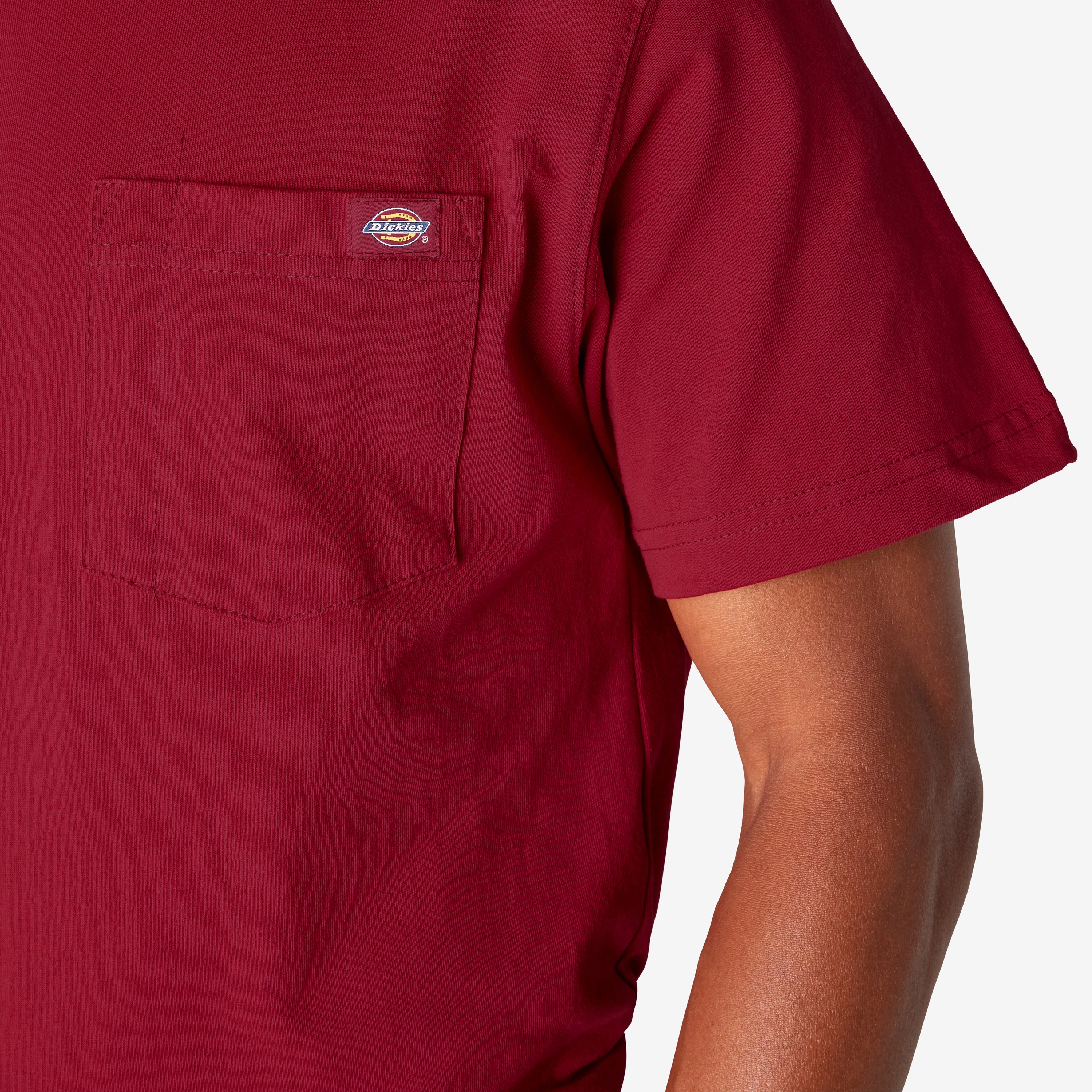 Heavyweight Short Sleeve Pocket T-Shirt - Image 6