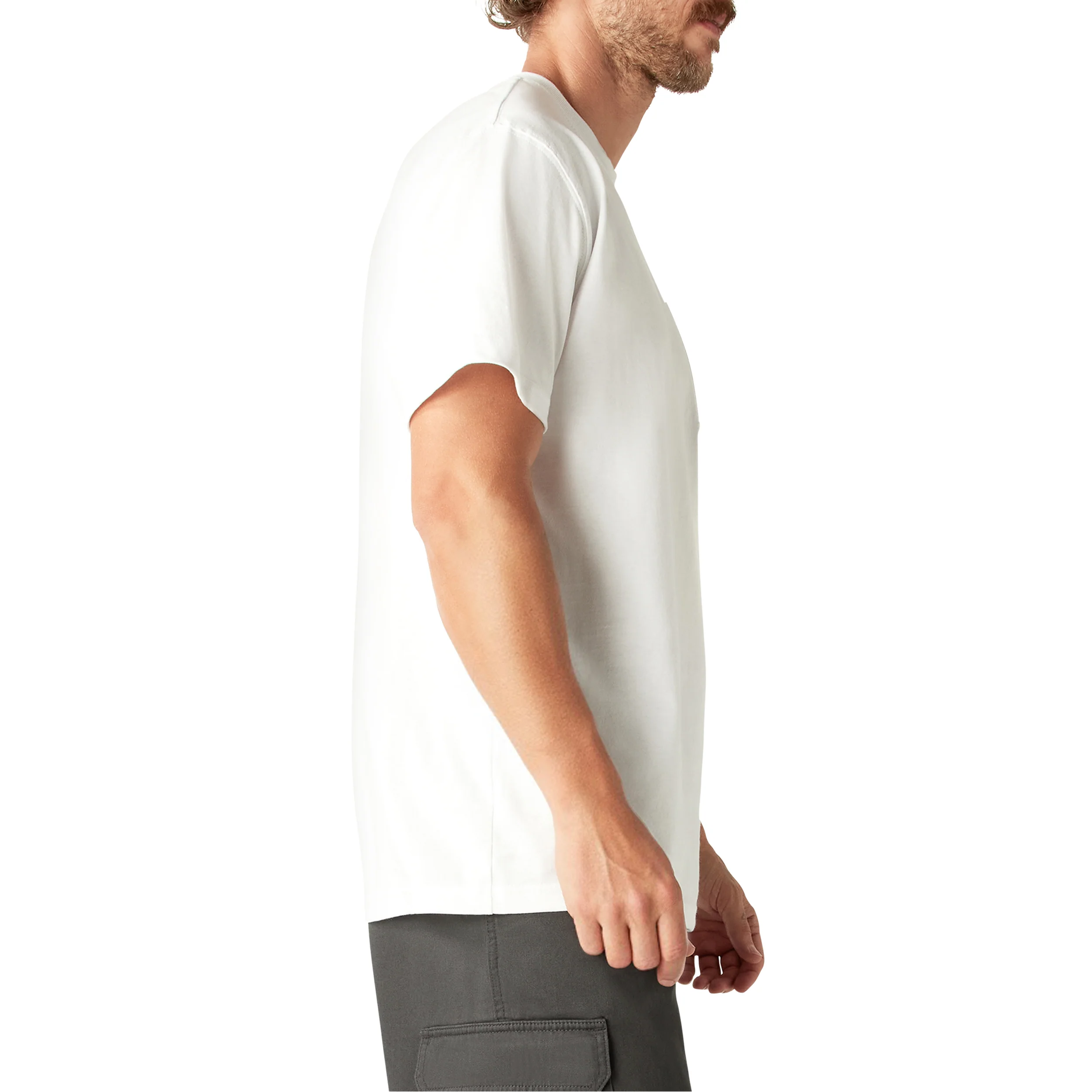 Heavyweight Short Sleeve Pocket T-Shirt - Image 4