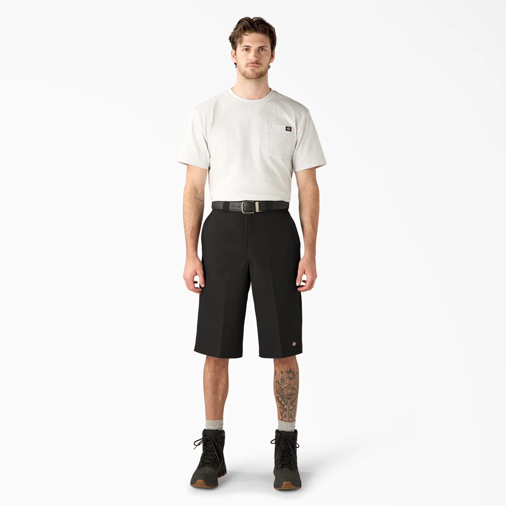 Loose Fit Multi-Use Pocket Work Shorts, 15" - Image 5