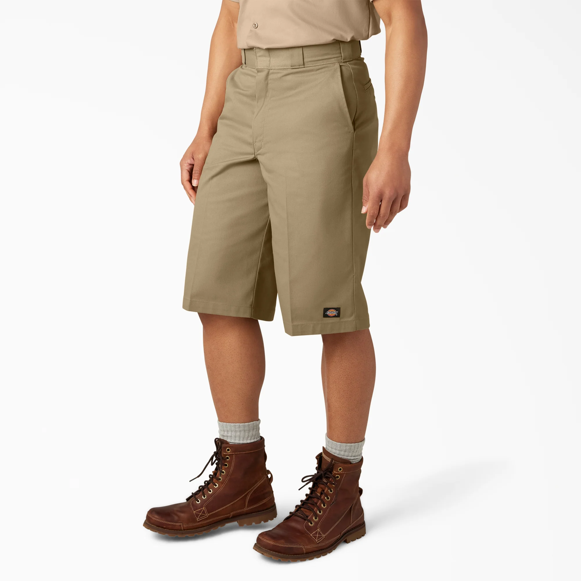 Loose Fit Multi-Use Pocket Work Shorts, 15" - Image 3