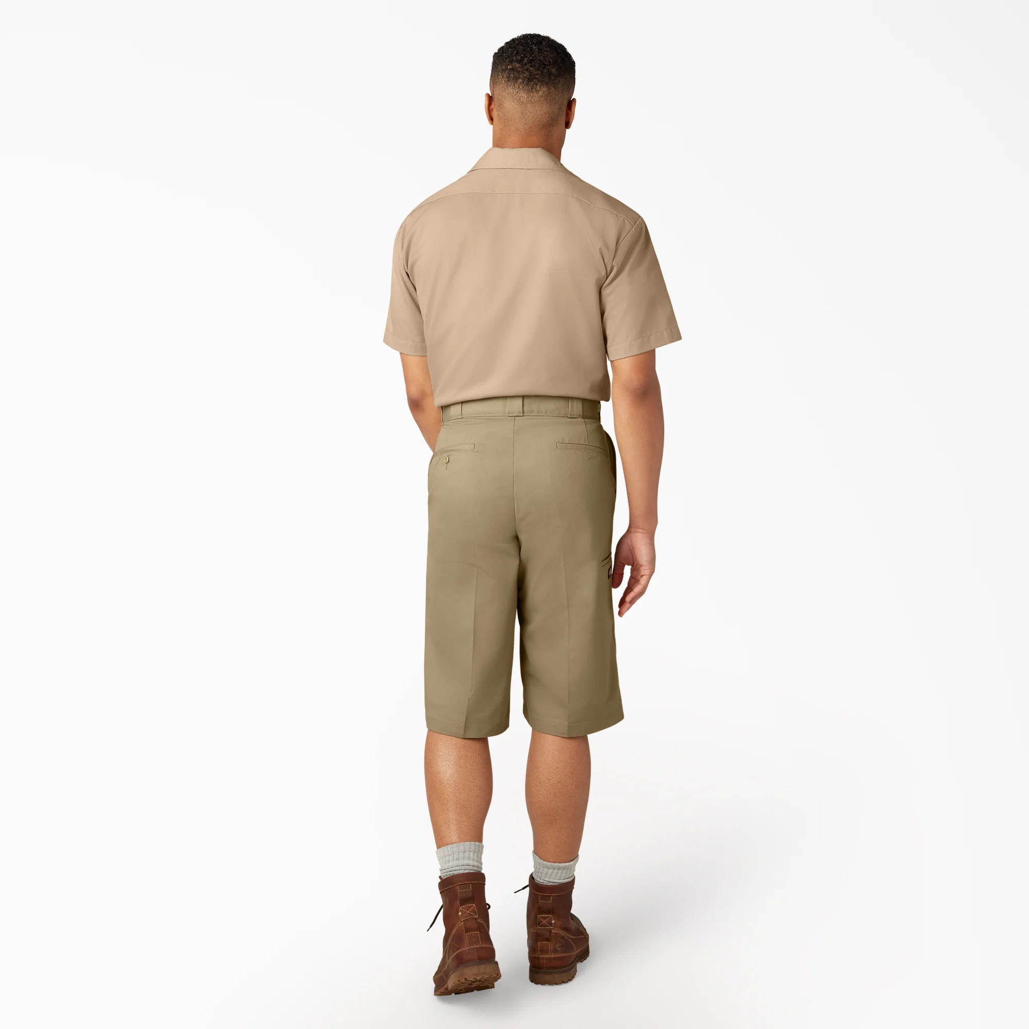 Loose Fit Multi-Use Pocket Work Shorts, 15" - Image 6