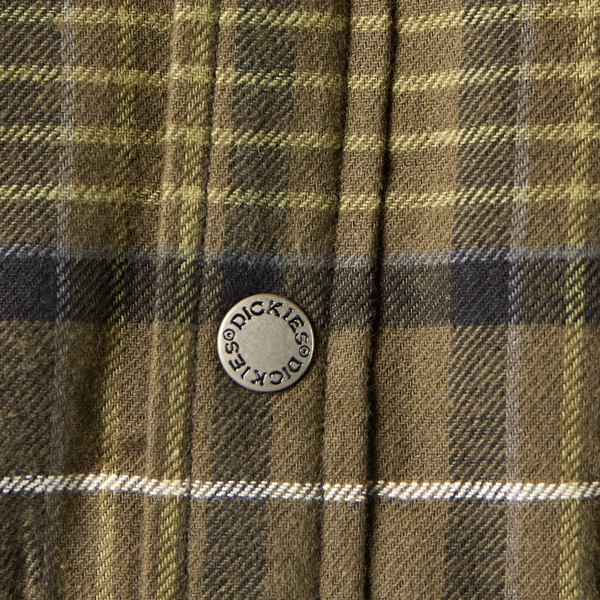Water Repellent Fleece-Lined Flannel Shirt Jacket - Image 7