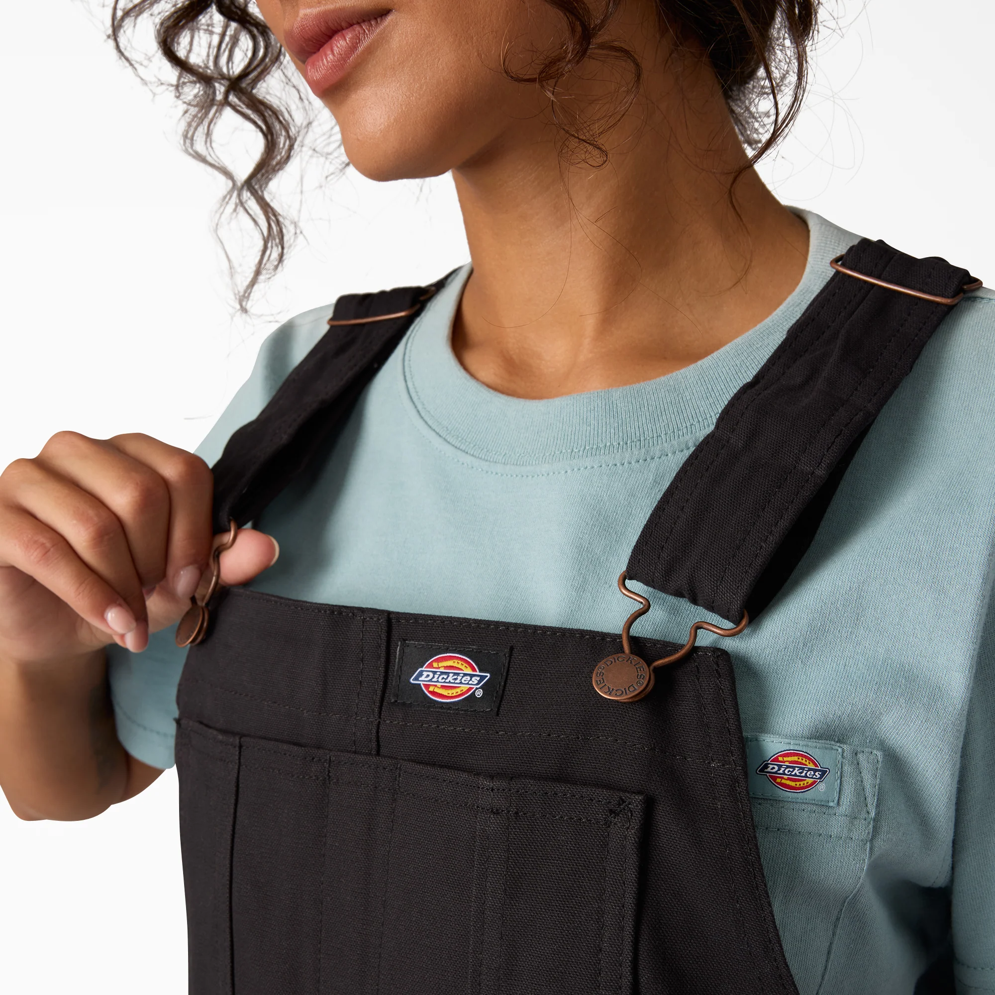 Women’s Relaxed Fit Bib Overalls - Image 5