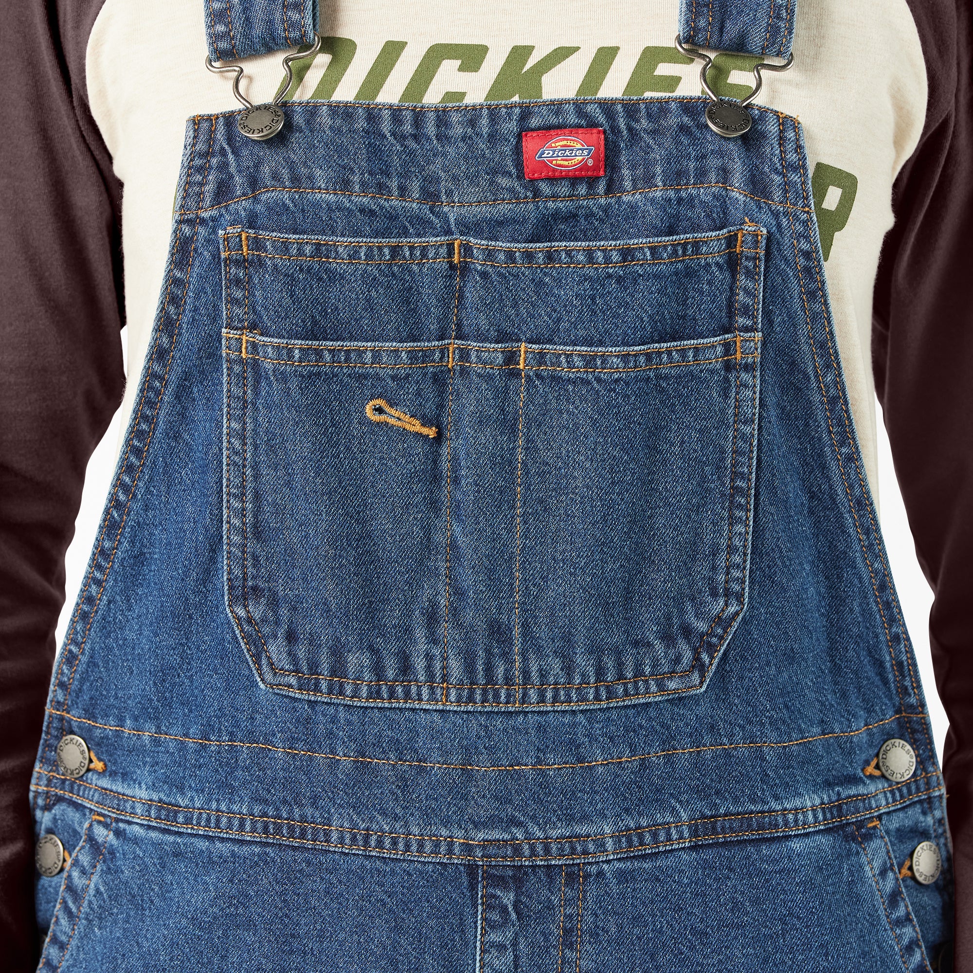 Women’s Relaxed Fit Bib Overalls - Image 6