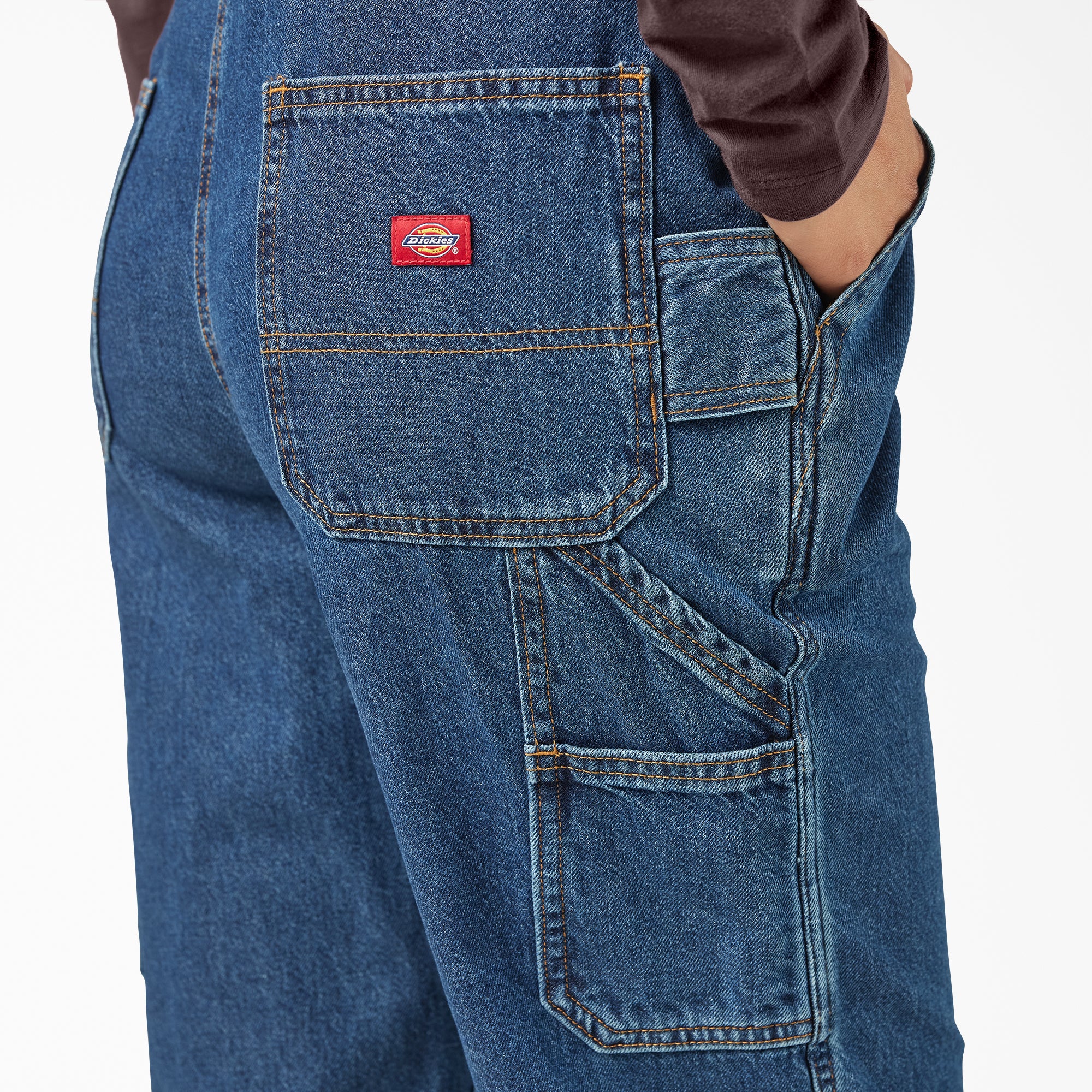 Women’s Relaxed Fit Bib Overalls - Image 7