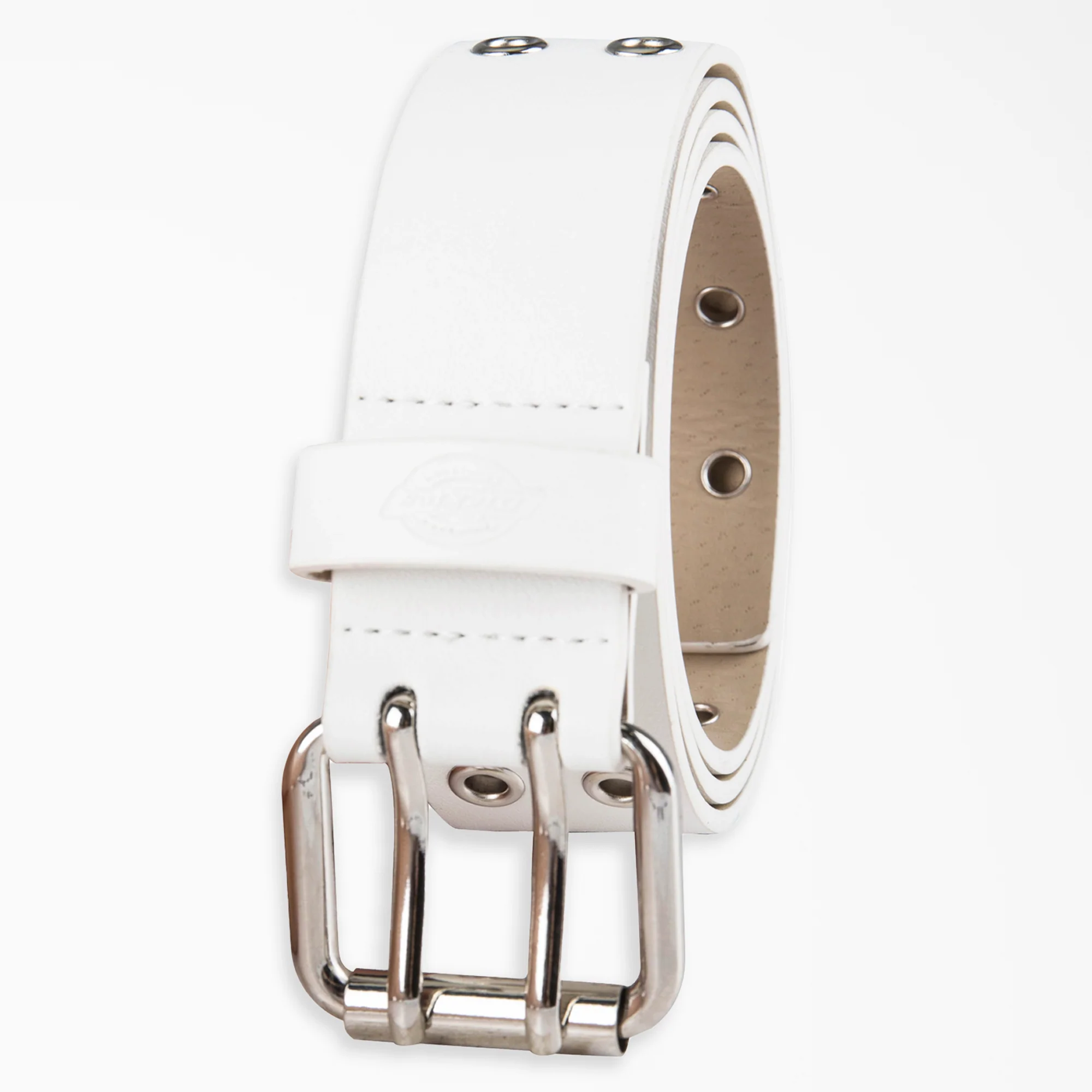 Women's Leather Double Grommet Belt - Image 3