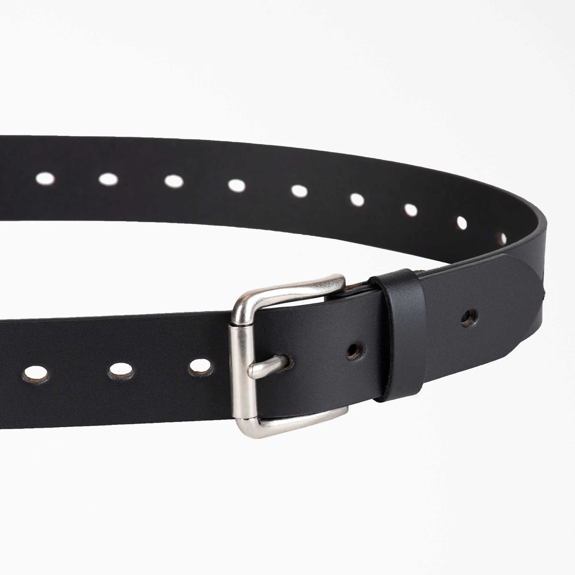 Women's Perforated Leather Belt - Image 4