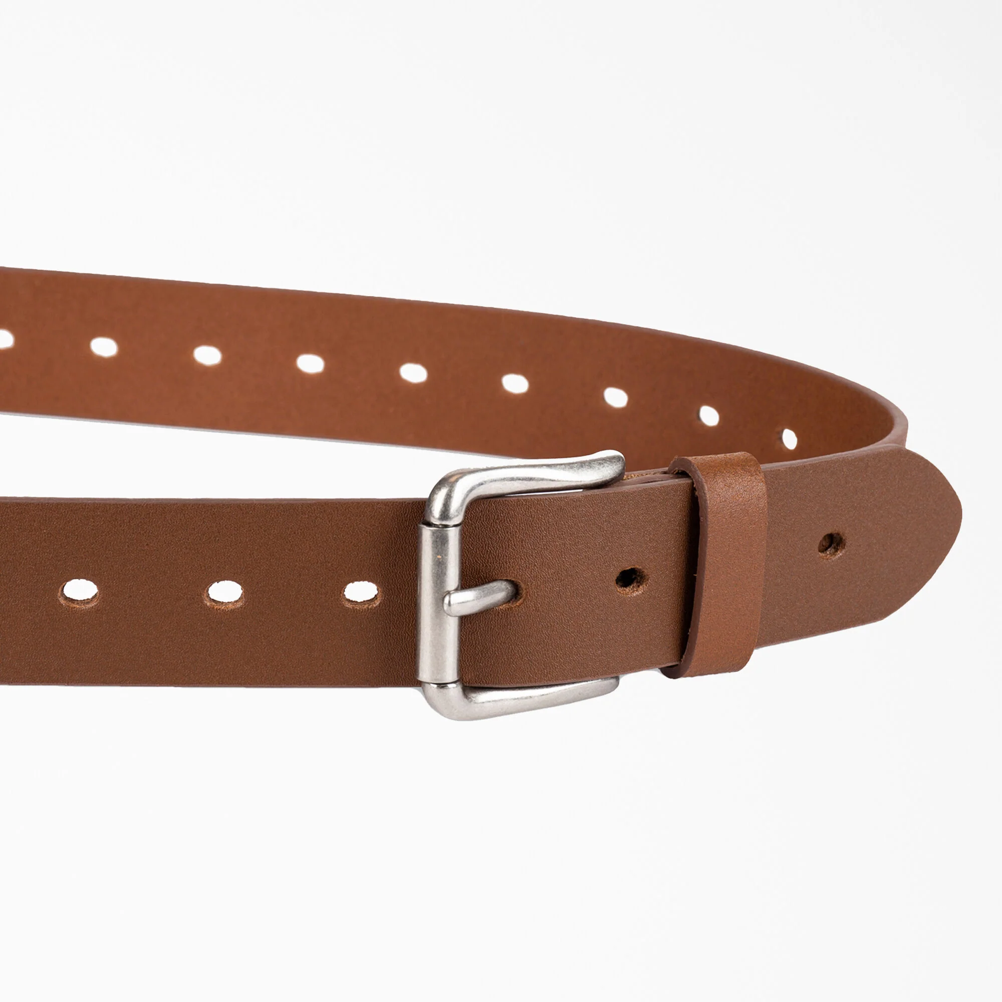 Women's Perforated Leather Belt - Image 4