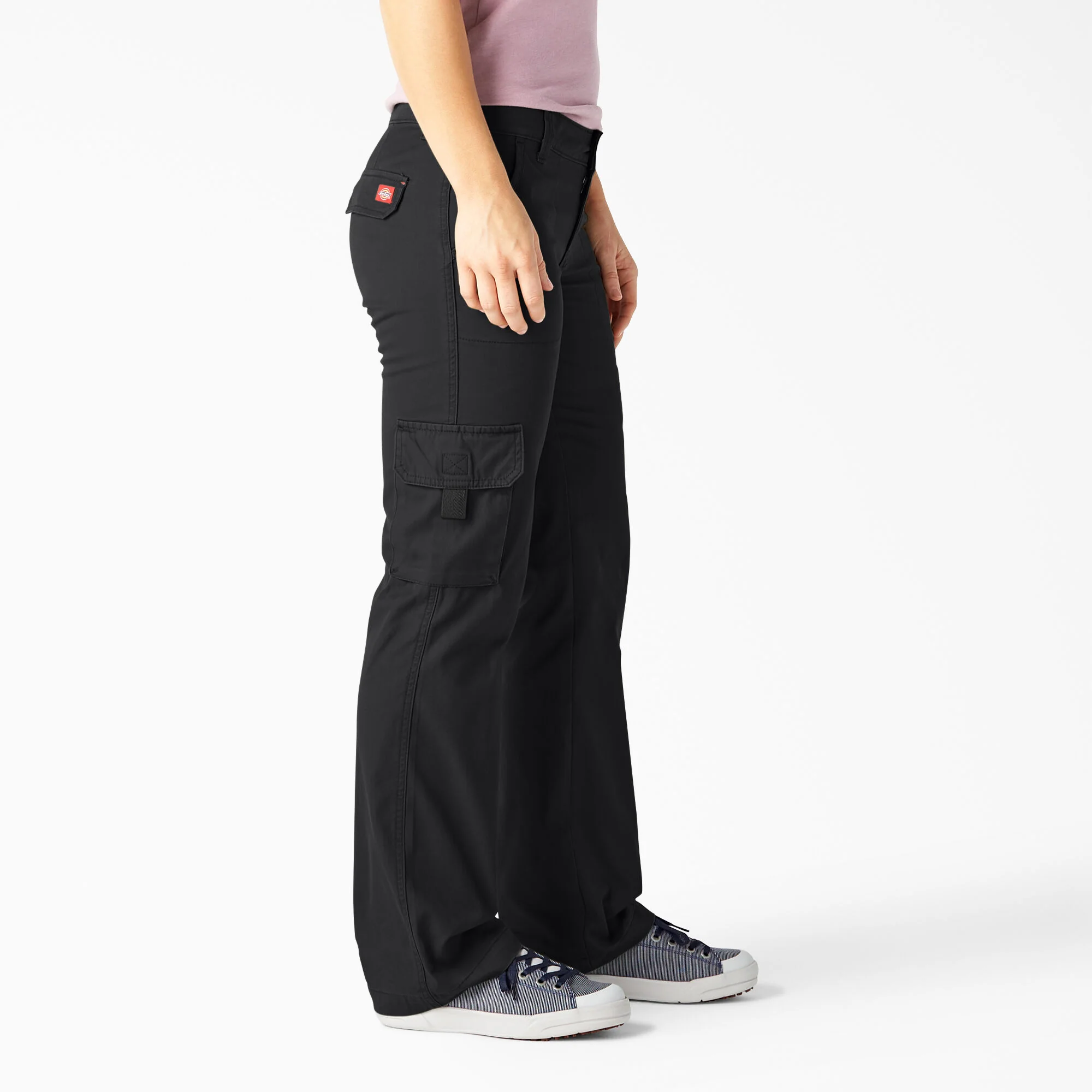 Women's Relaxed Fit Straight Leg Cargo Pants - Image 10